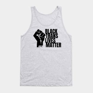 Black Trans-Lives Matter - BLM, LGBTQ+ Tank Top